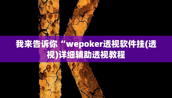 我来告诉你“网易棋牌开挂教程(透视)详细辅助透视教程