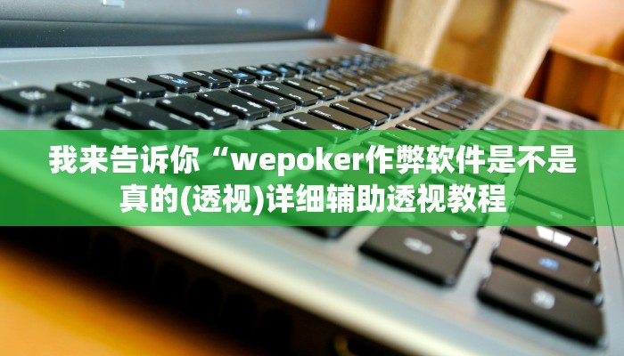 我来告诉你“wepoker作弊软件是不是真的(透视)详细辅助透视教程