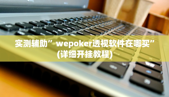 我来告诉你“(wepoker)辅助工具(透视)详细辅助透视教程