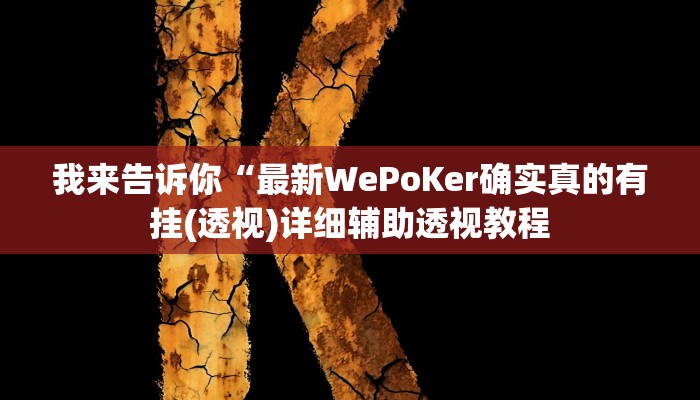 我来告诉你“阿坝州斗十四插件有没有(透视)详细辅助透视教程