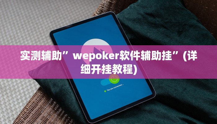 实测辅助”wepoker软件辅助挂”(详细开挂教程)