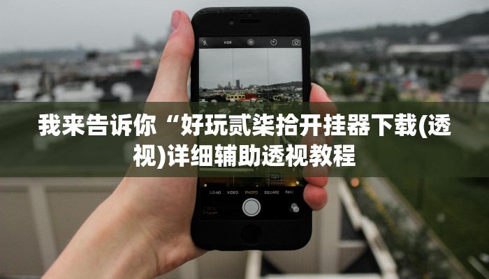 我来告诉你“逸趣吉安到底可以开挂吗(透视)详细辅助透视教程
