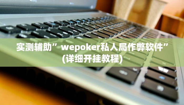 实测辅助”wepoker透视挂操作方法”(详细开挂教程)