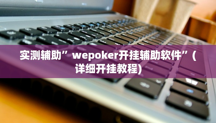 实测辅助”wepoker开挂辅助软件”(详细开挂教程)