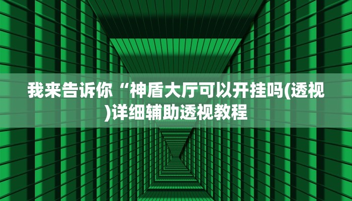 实测辅助”新战皇大厅辅助透视挂”(详细开挂教程)