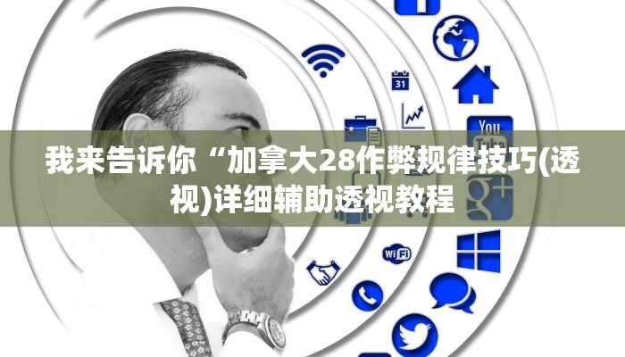 我来告诉你“加拿大28作弊规律技巧(透视)详细辅助透视教程
