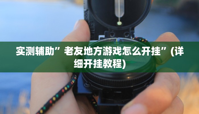 实测辅助”老友地方游戏怎么开挂”(详细开挂教程)