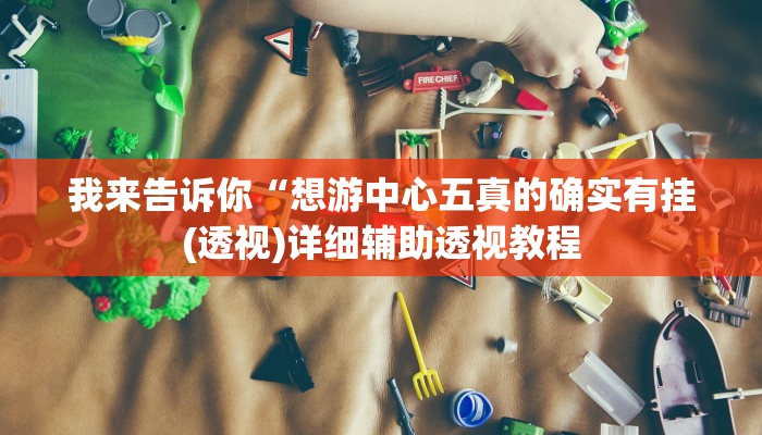 我来告诉你“想游中心五真的确实有挂(透视)详细辅助透视教程